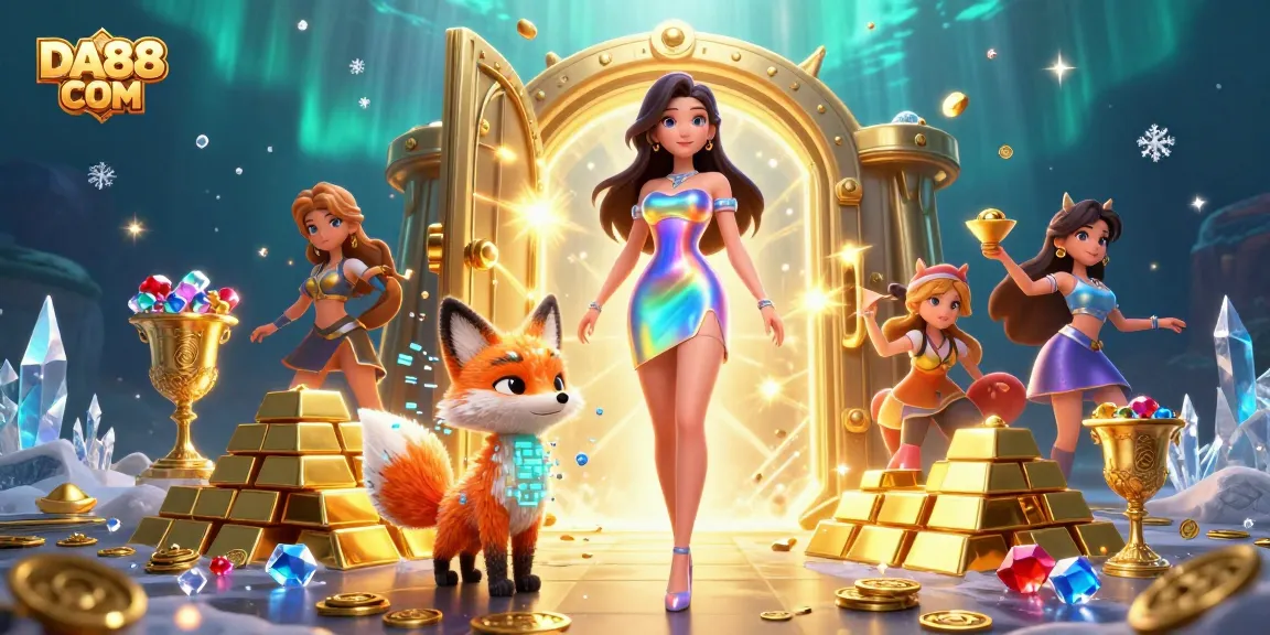 Engage with DA88 COM’s thrilling casino adventure featuring vibrant characters and treasure!