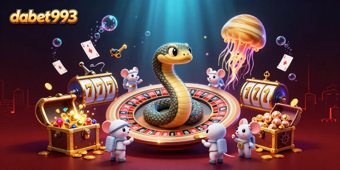Experience thrilling games at dabet993 with a vibrant cosmic casino scene full of action.