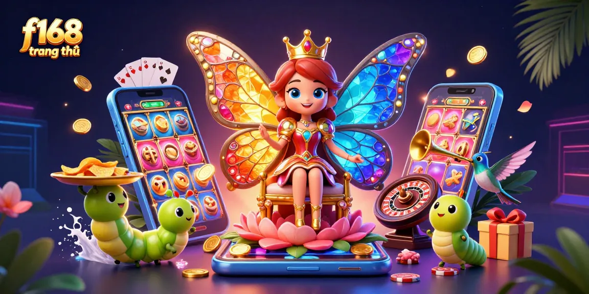 Experience winning strategies at f168 trang chủ, featuring vibrant casino games and engaging characters.