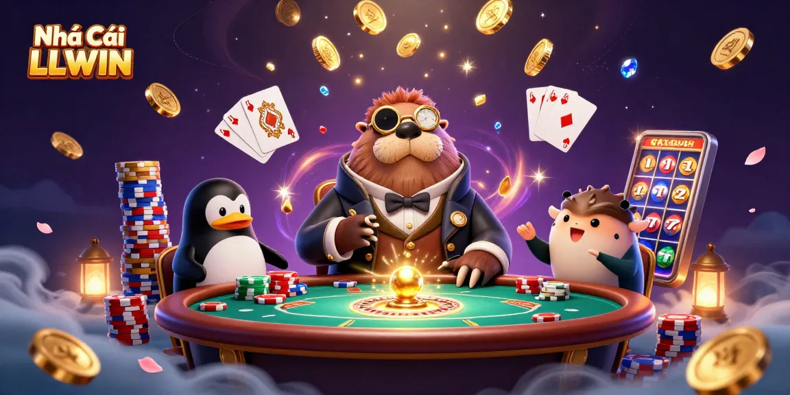 Join the fun at Nhà Cái LLWIN as the walrus bets big underwater with exciting games.