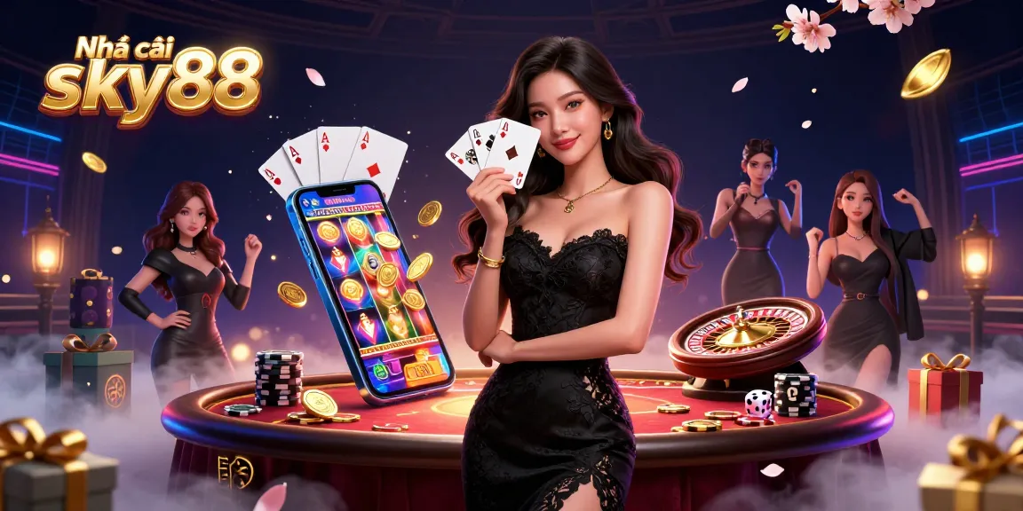 Experience the thrill of winning at Nhà cái sky88 with glamorous casino action and vibrant gaming atmosphere.