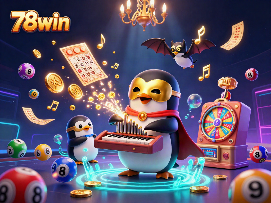 Engage with thrilling 78win gaming experiences featuring vibrant lottery elements and dynamic characters.