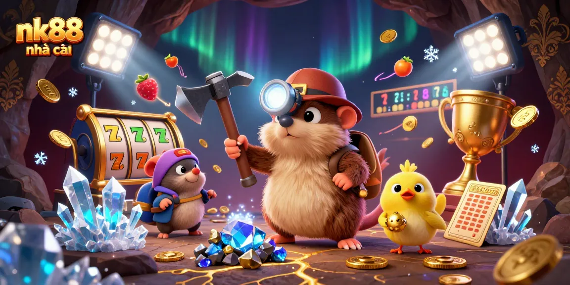 Experience the exciting world of nk88 nhà cái with captivating treasure hunting and jackpot themes.