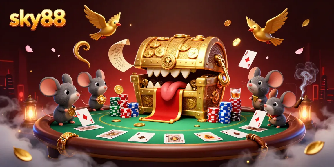 Engage with Sky88 casino through thrilling poker action and enticing gameplay elements.