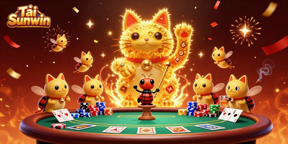 Engage with Tải Sunwin's fun-filled casino experience featuring vibrant gaming elements.